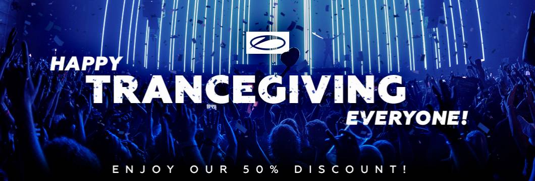 Happy Trancegiving! Get a 50% discount on all ASOT albums!