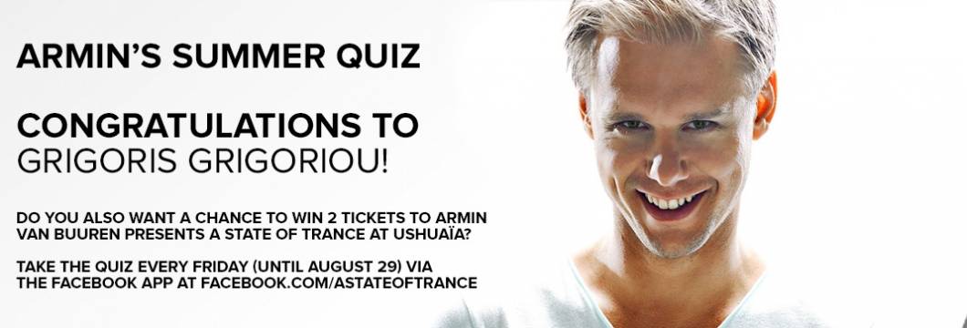 Winner Announced! Armin’s Summer Quiz #4