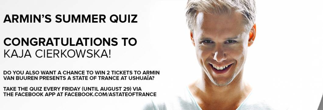 Winner Announced! Armin’s 5th Summer Quiz
