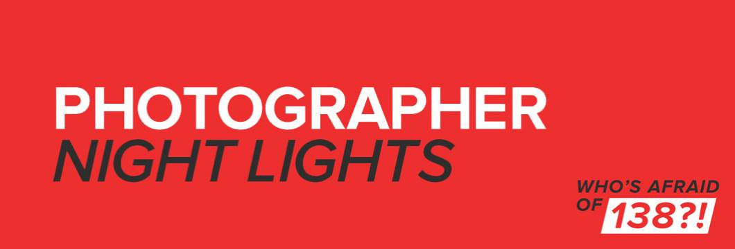WAO138?!: Photographer – Night Lights out now!