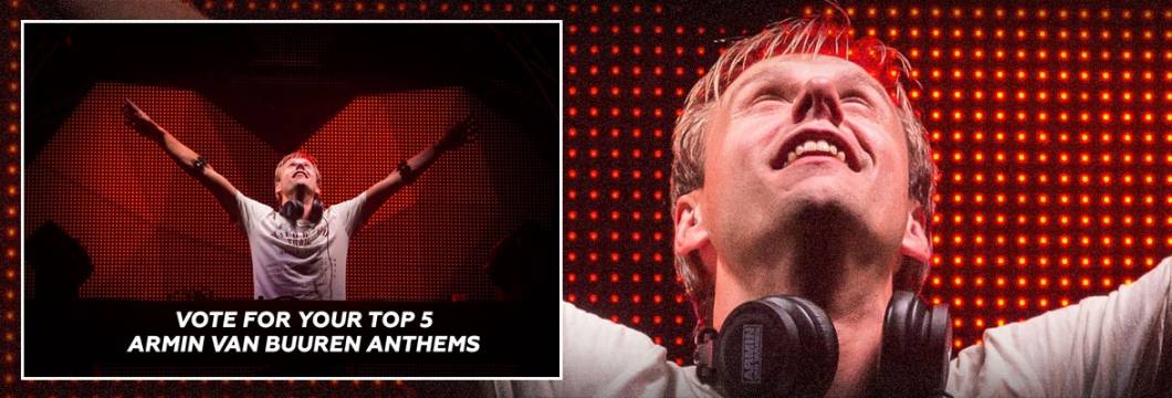 Armin van Buuren Announces ‘Top Armin Anthems’ Voting